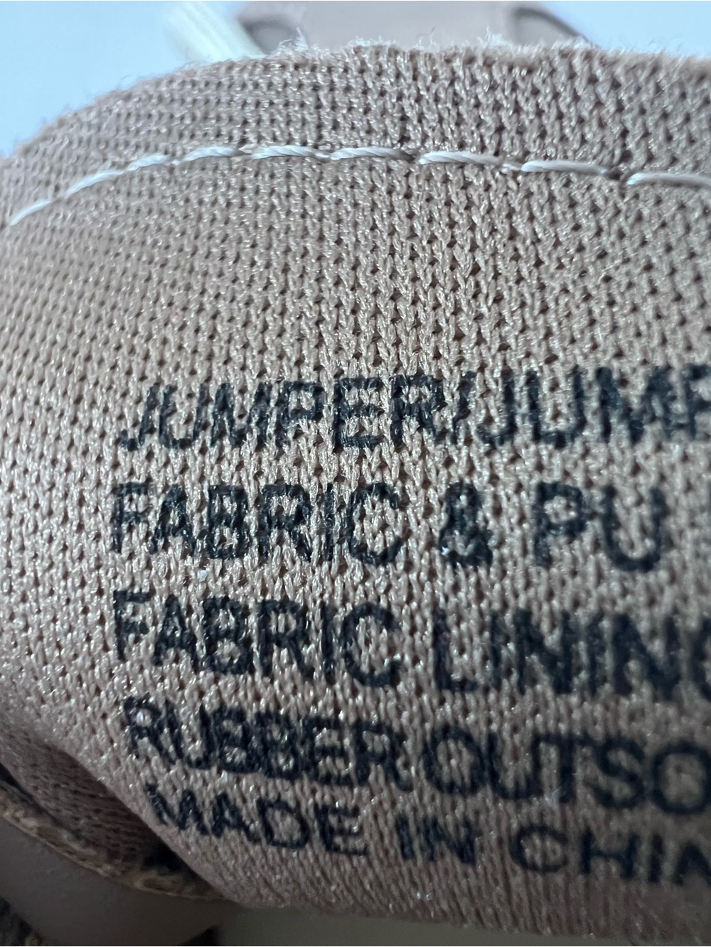 Madden Girl Jumper Taupe & White Women's Retro Casual Trainer Sneakers SZ 8.5 - Picture 10 of 15